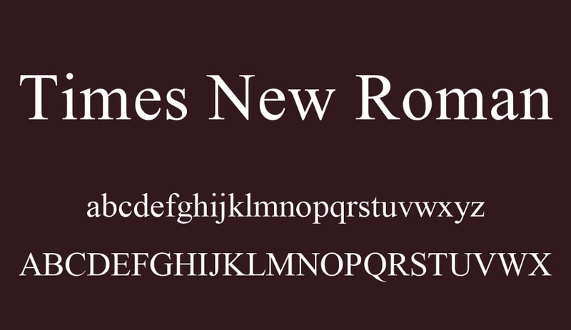 Tải Font Chữ Times New Roman Cho Máy Tính | Font Chữ Chuẩn Thường Được Sử