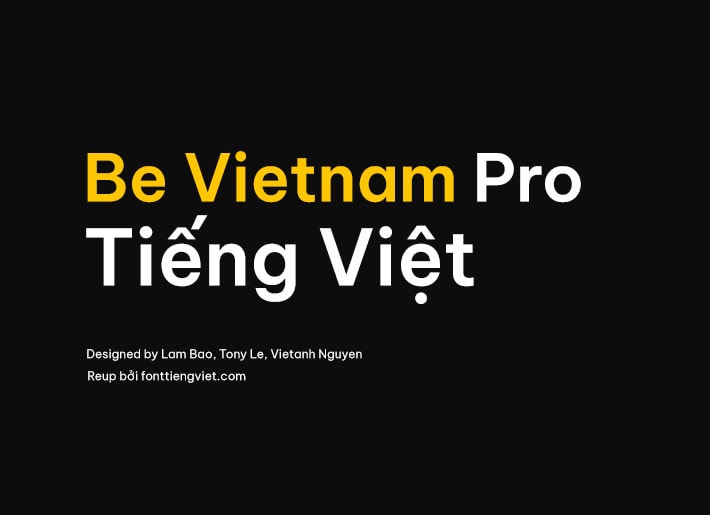 Fonttiengviet.com | Font tiếng việt Be Vietnam Pro ( 18 font ) - Fonttiengviet.com