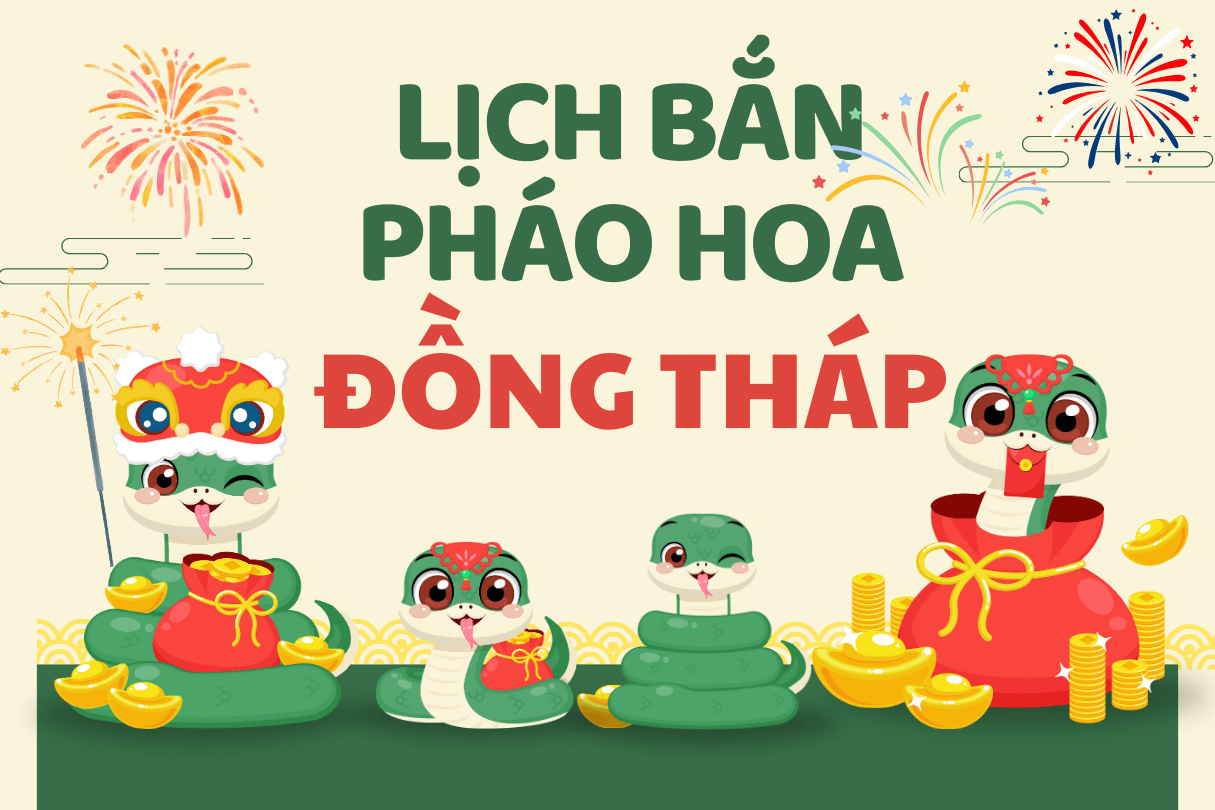 Lịch bắn pháo hoa tết Âm lịch Ất Tỵ 2025