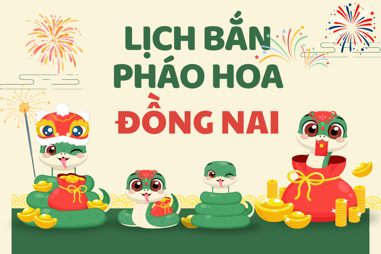 Lịch bắn pháo hoa tết Âm lịch Ất Tỵ 2025