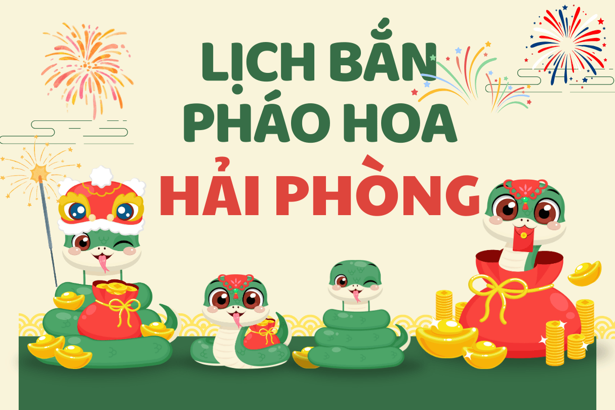 Lịch bắn pháo hoa tết Âm lịch Ất Tỵ 2025