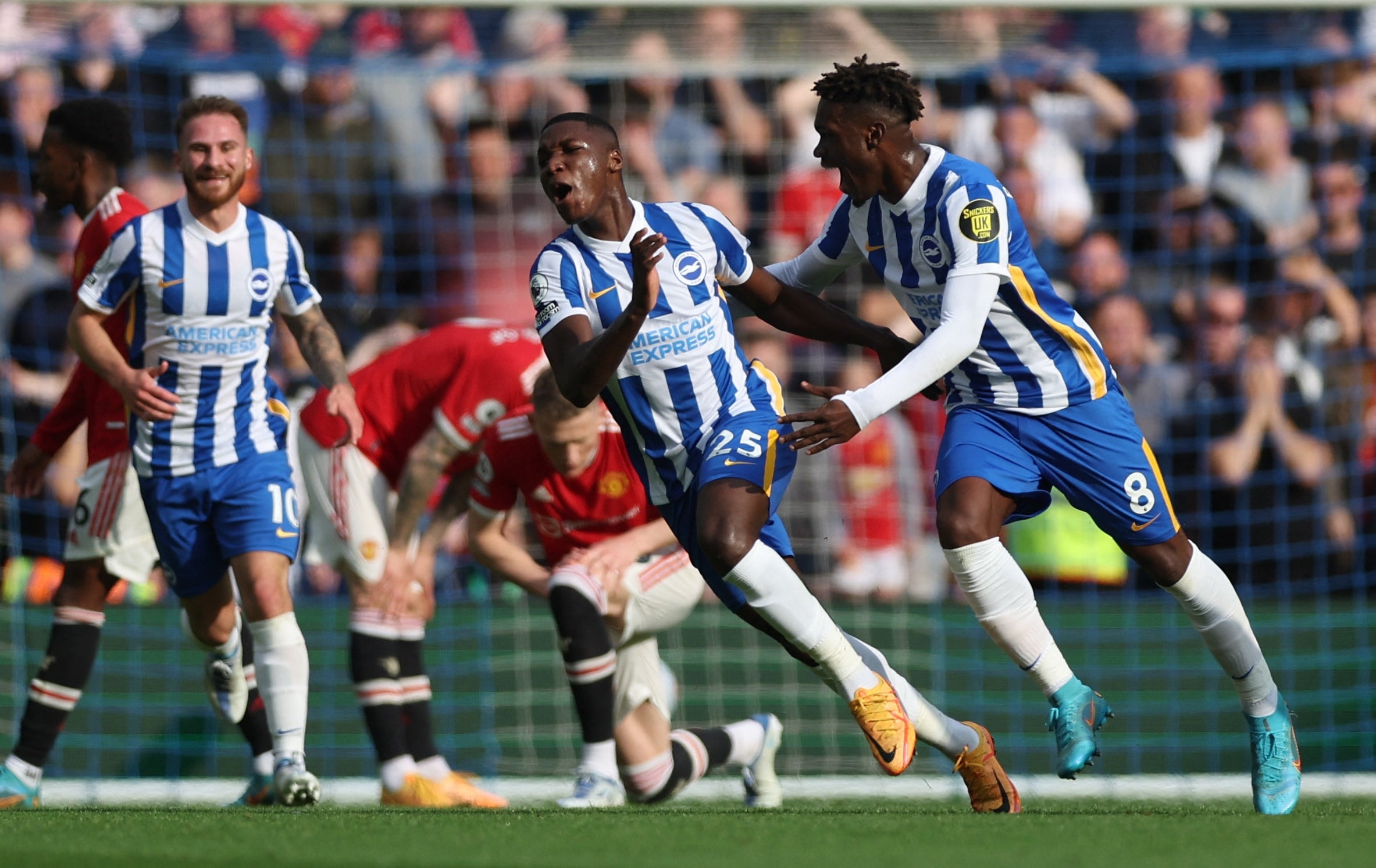 Brighton vs Manchester United result: Final score, match report and goal highlights from Premier League match | The Independent