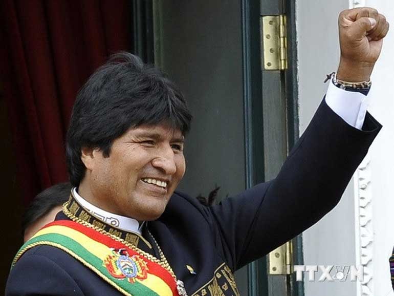 Phú Yên Online - Ông Evo Morales chính thức tái đắc cử Tổng thống Bolivia