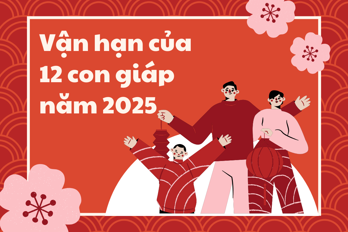 Vận hạn của 12 con giáp năm 2025