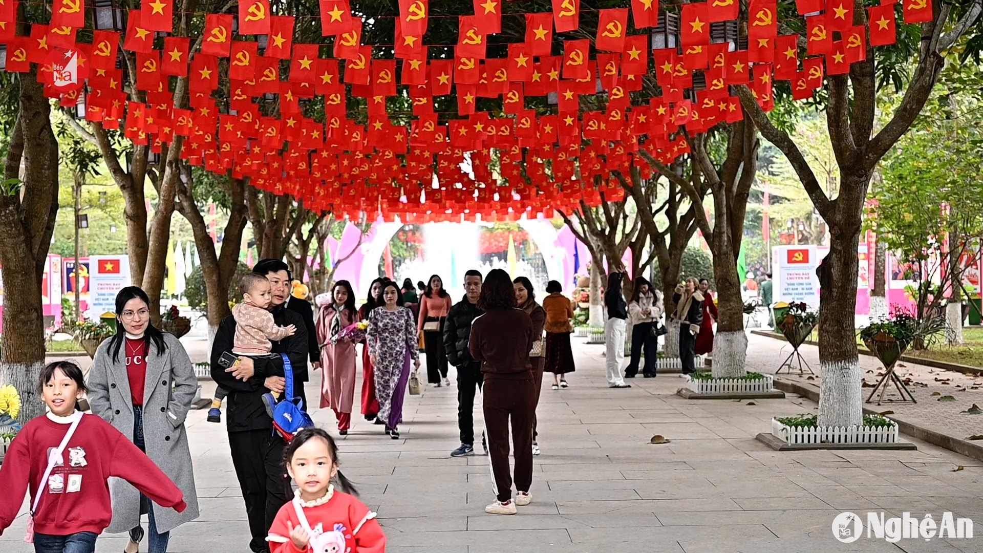 Ngày đầu năm trên quê hương Bác