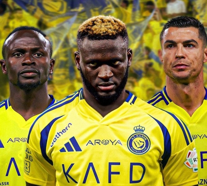 Bộ ba tấn công Mane - Boniface - Ronaldo sắp hình thành của Al Nassr