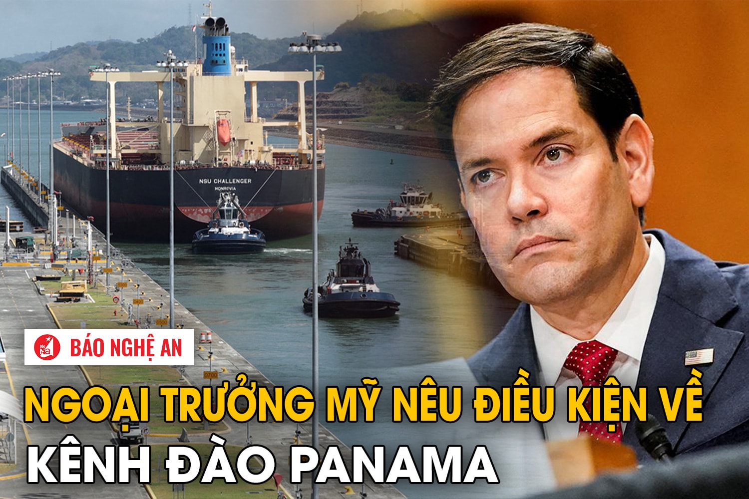 Ngoại trưởng Mỹ nêu điều kiện về kênh đào Panama