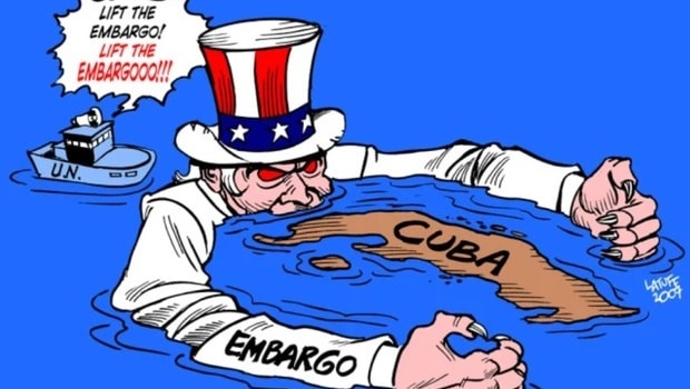 07/02/1962: Mỹ công bố cấm vận hoàn toàn đối với Cuba