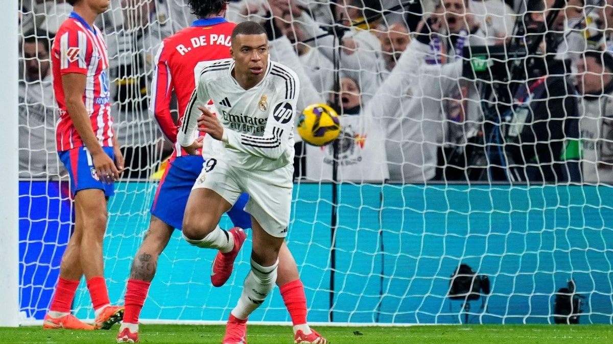 Mbappe giúp Real có được 1 điểm trước Atletico