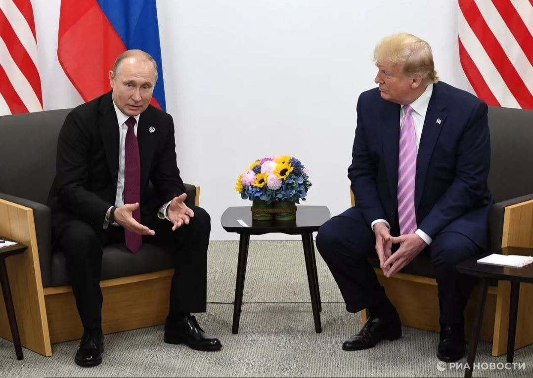 1.Tổng thống Nga Vladimir Putin có cuộc gặp với ông Donald Trump trong nhiệm kỳ tổng thống Mỹ đầu tiên. Ảnh: RIA Novosti