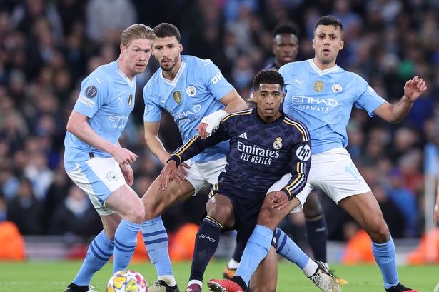 Man City sent clear yellow card motivation vs Real Madrid as SEVEN players at risk of suspension - Manchester Evening News