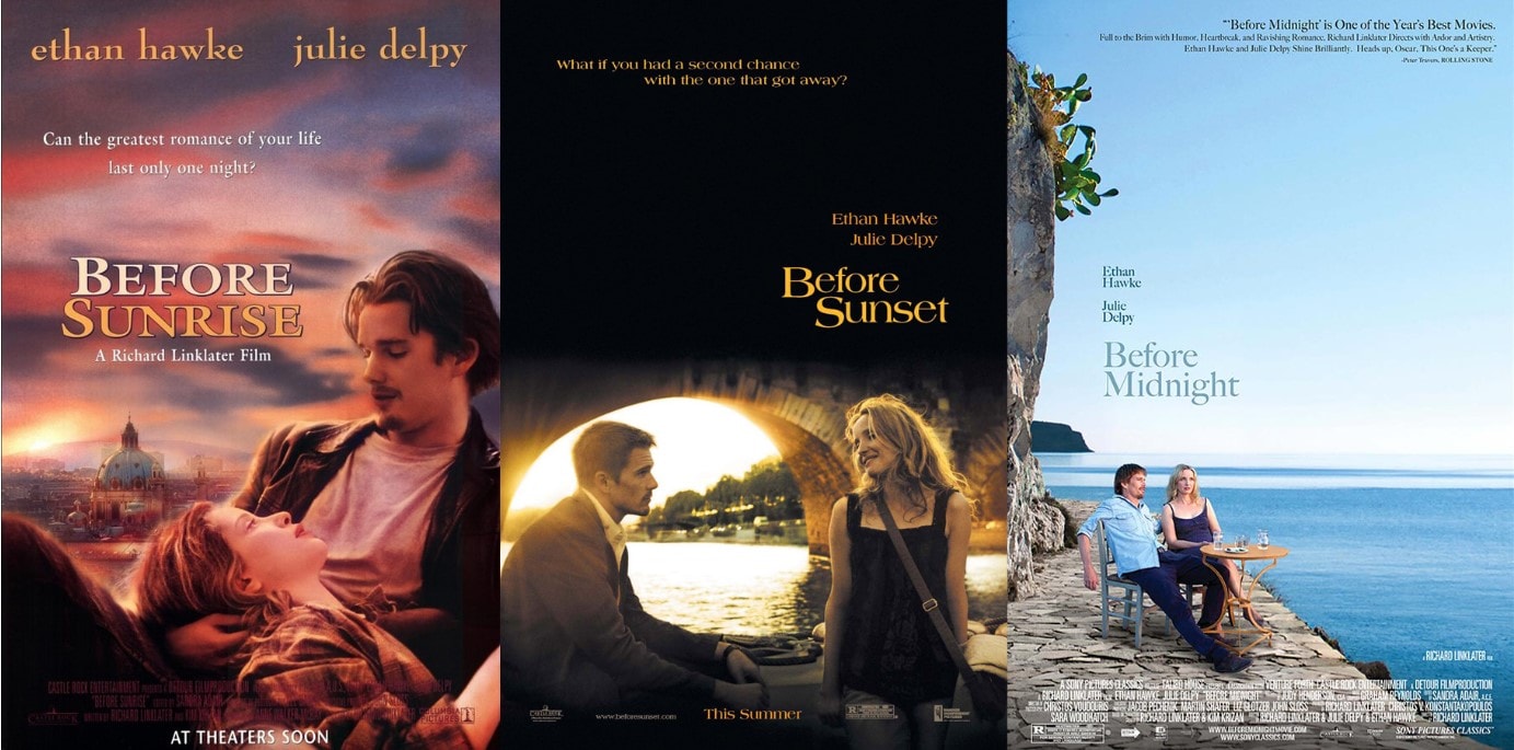 The Before Trilogy – Before Sunrise (1995), Before Sunset (2004) & Before Midnight (2013) – SoMuchToTellYou