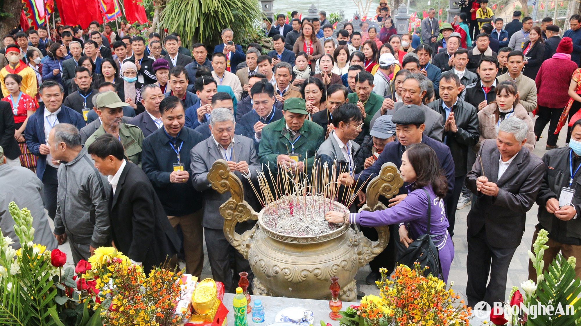 Không gian thiêng liêng nơi ghi dấu chiến công của Đốc tướng Đoàn Nhữ Hài dưới thời Trần, người đã hy sinh anh dũng trong cuộc chiến chống giặc Ai Lao để bảo vệ biên cương Tổ quốc.