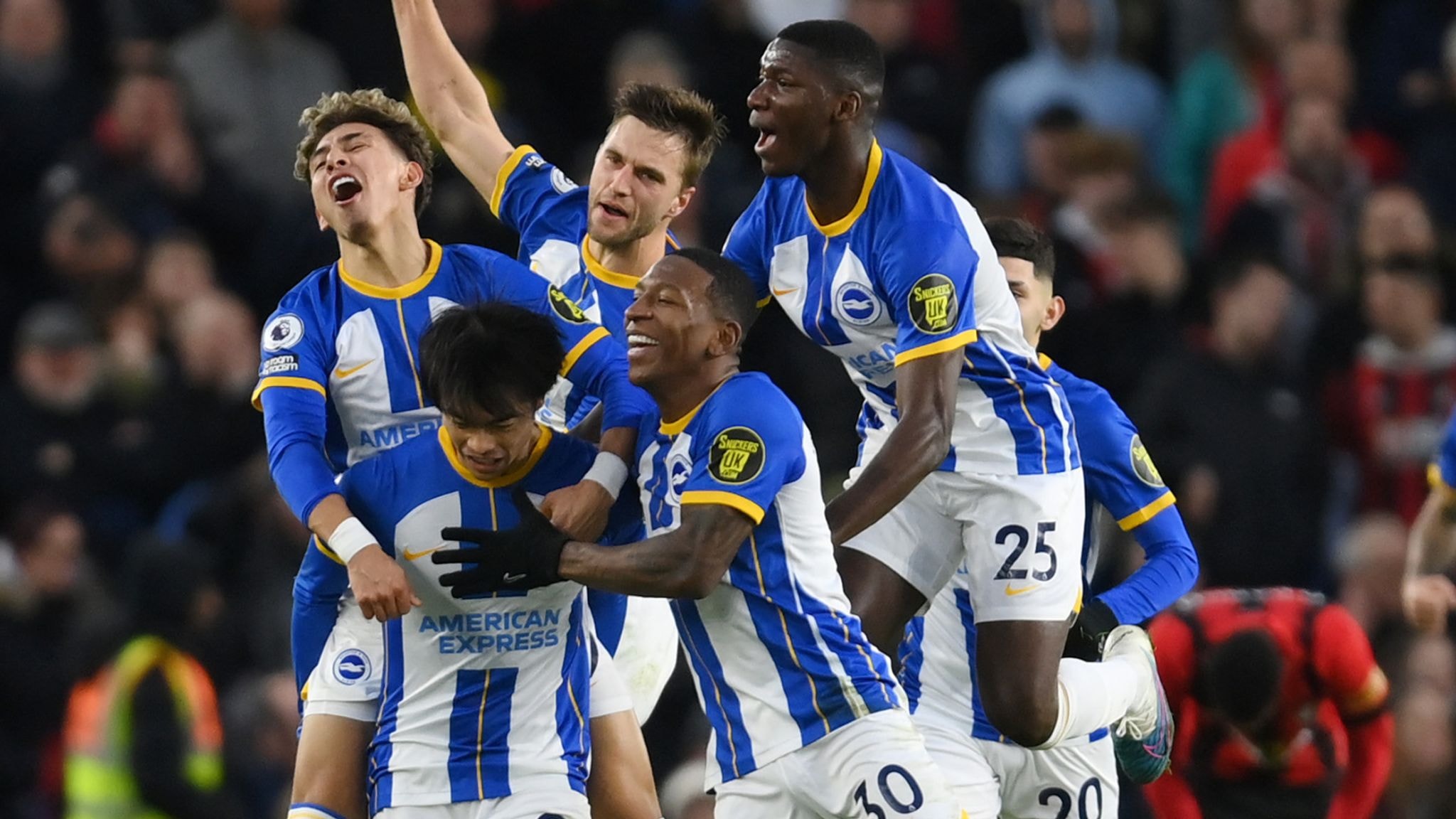 Brighton 1-0 Bournemouth commentary | Football News | Sky Sports