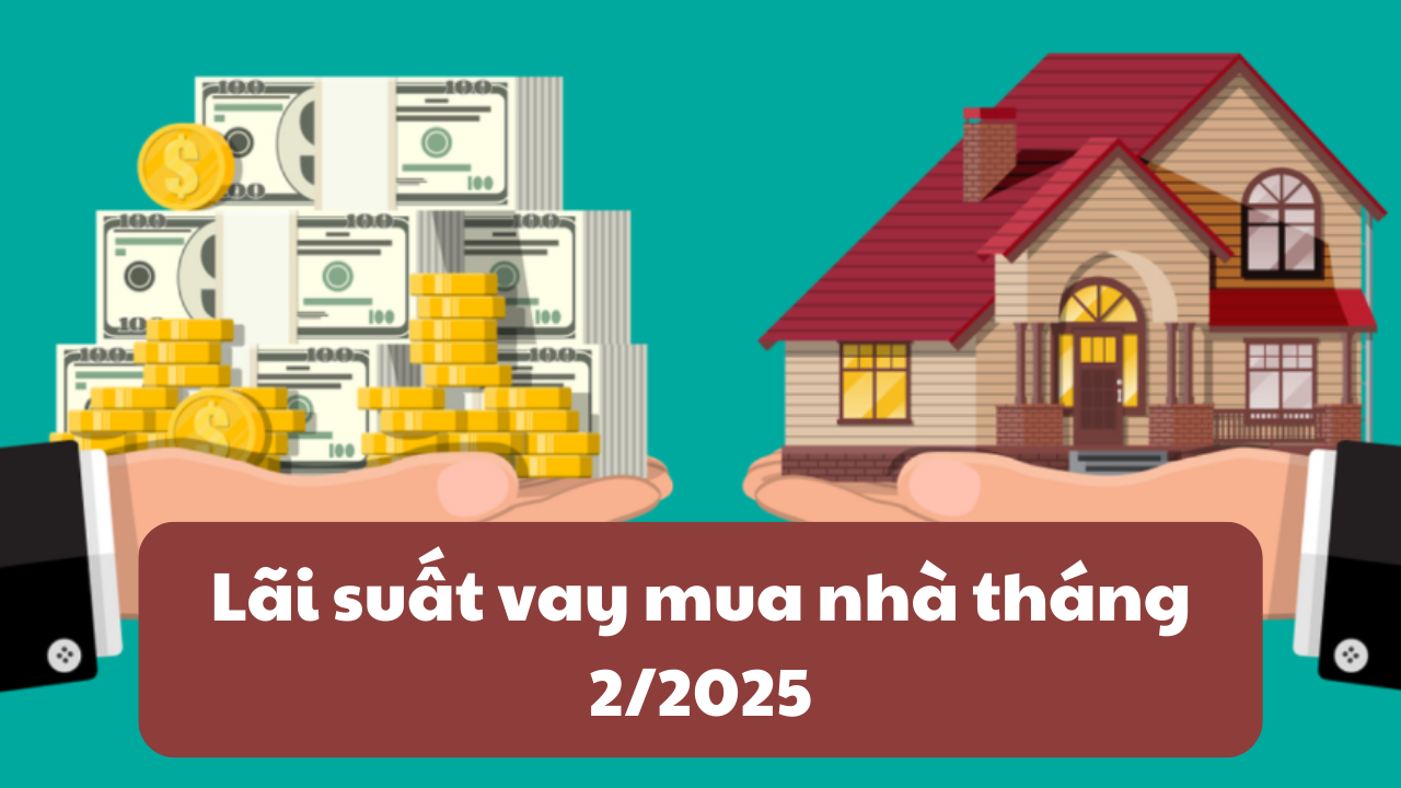 Lãi suất vay mua nhà tháng 22025