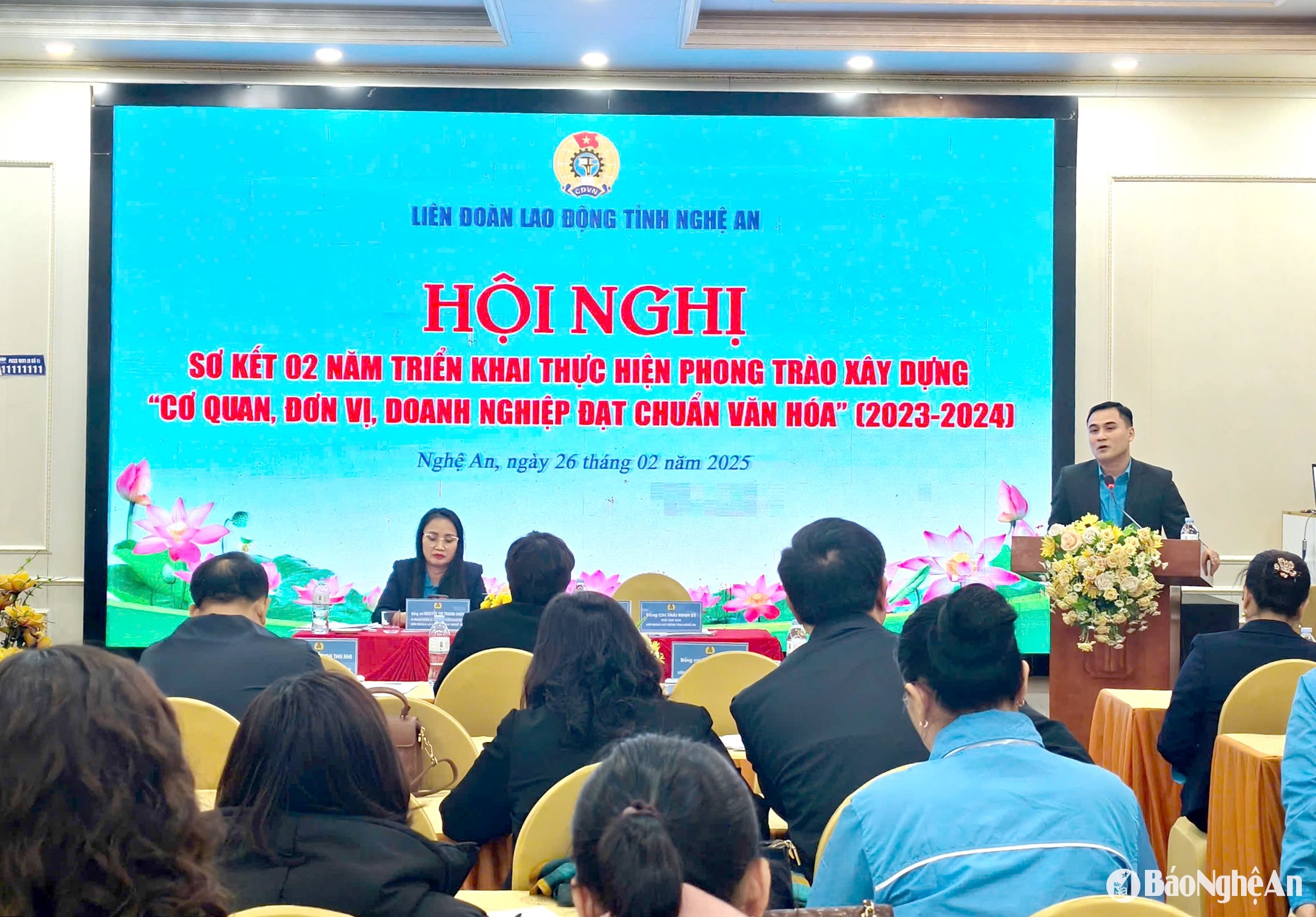 sơ kết 2 năm xây dựng phong trào đơn vị chuẩn văn hoá Ảnh Diệp Thanh00003