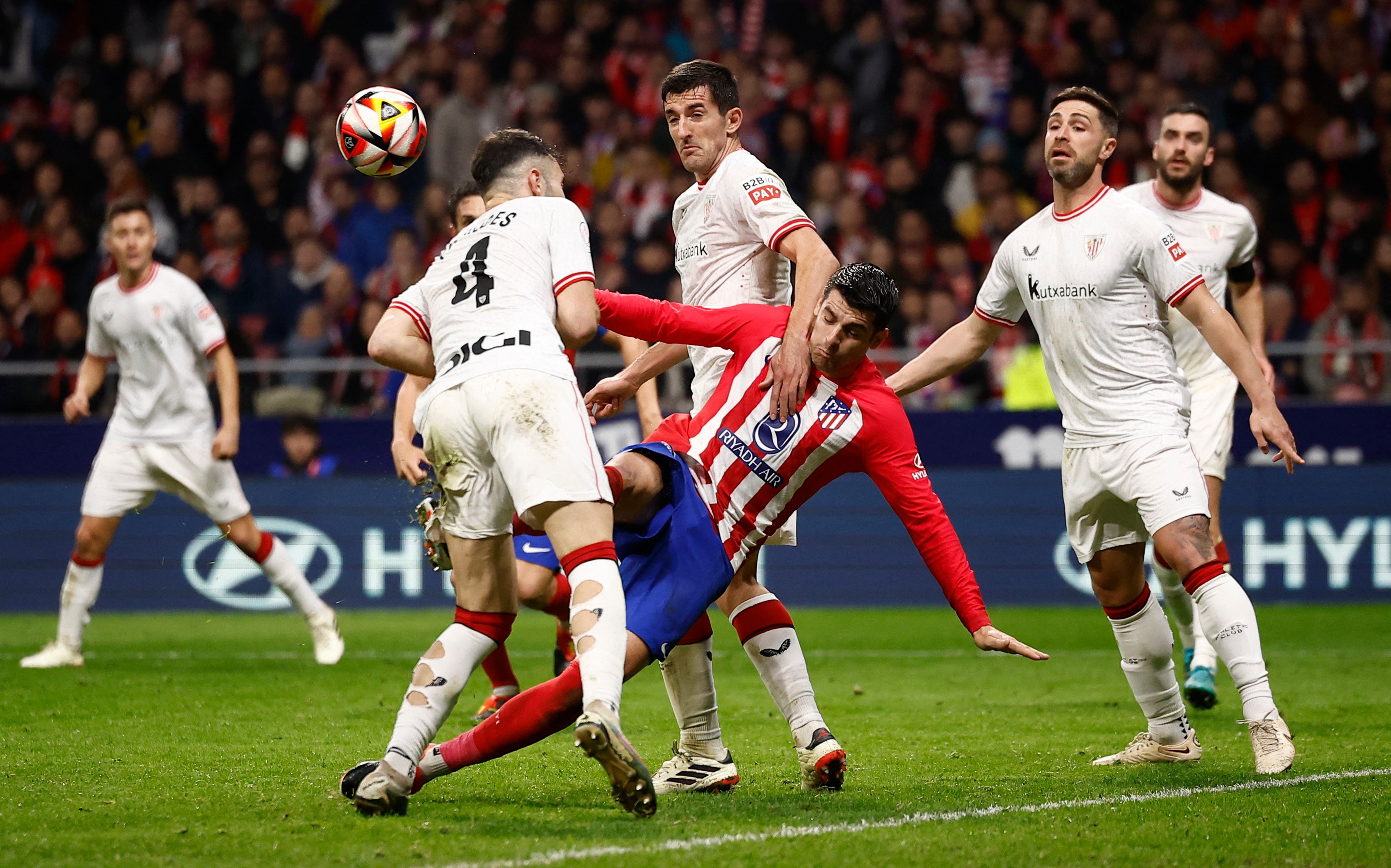 Bilbao win at Atletico in Copa del Rey semi first leg | Reuters