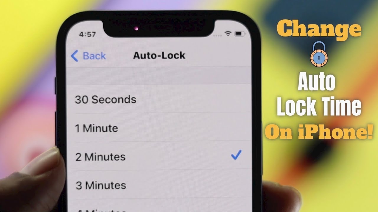 Auto Lock time