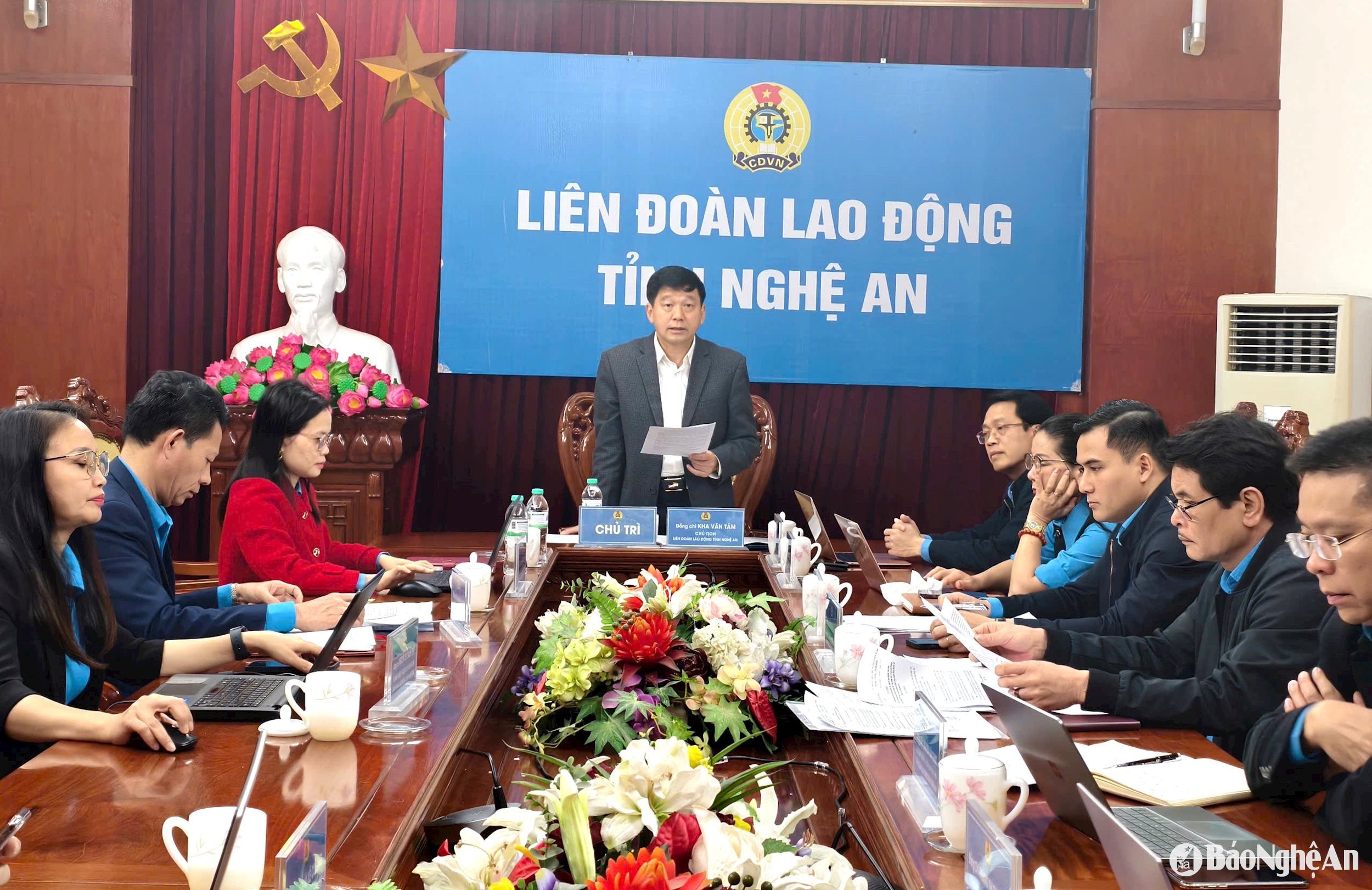 Sẽ công bố Giải thưởng 'Công nhân Nghệ An làm theo lời Bác' dịp Tháng Công nhân