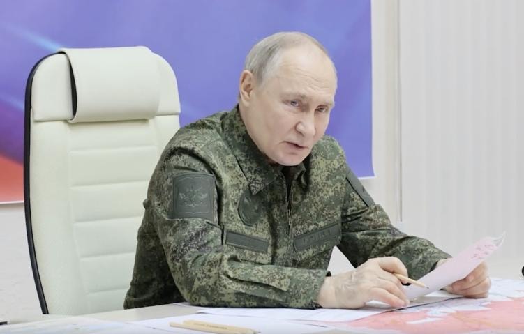 Tổng thống Putin đến kursk