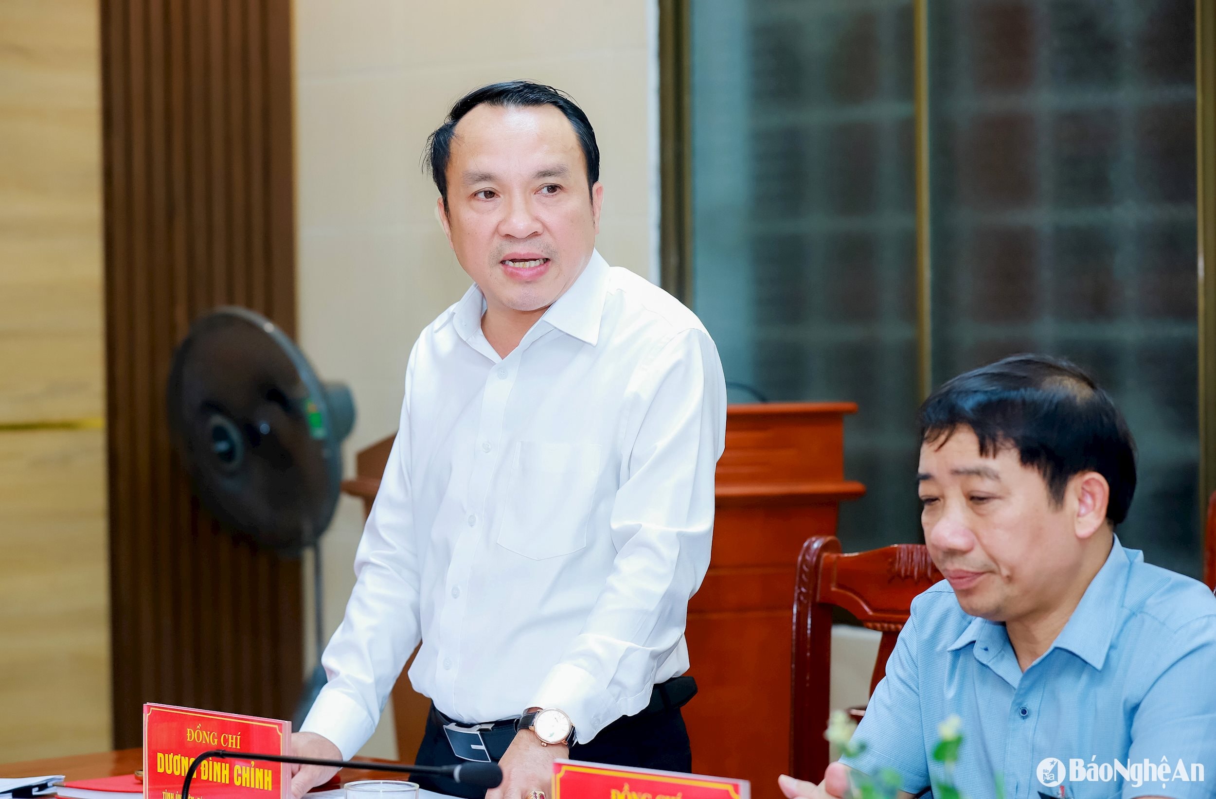 Dương Đình Chỉnh Bí thư Huyện ủy Nghi Lộc