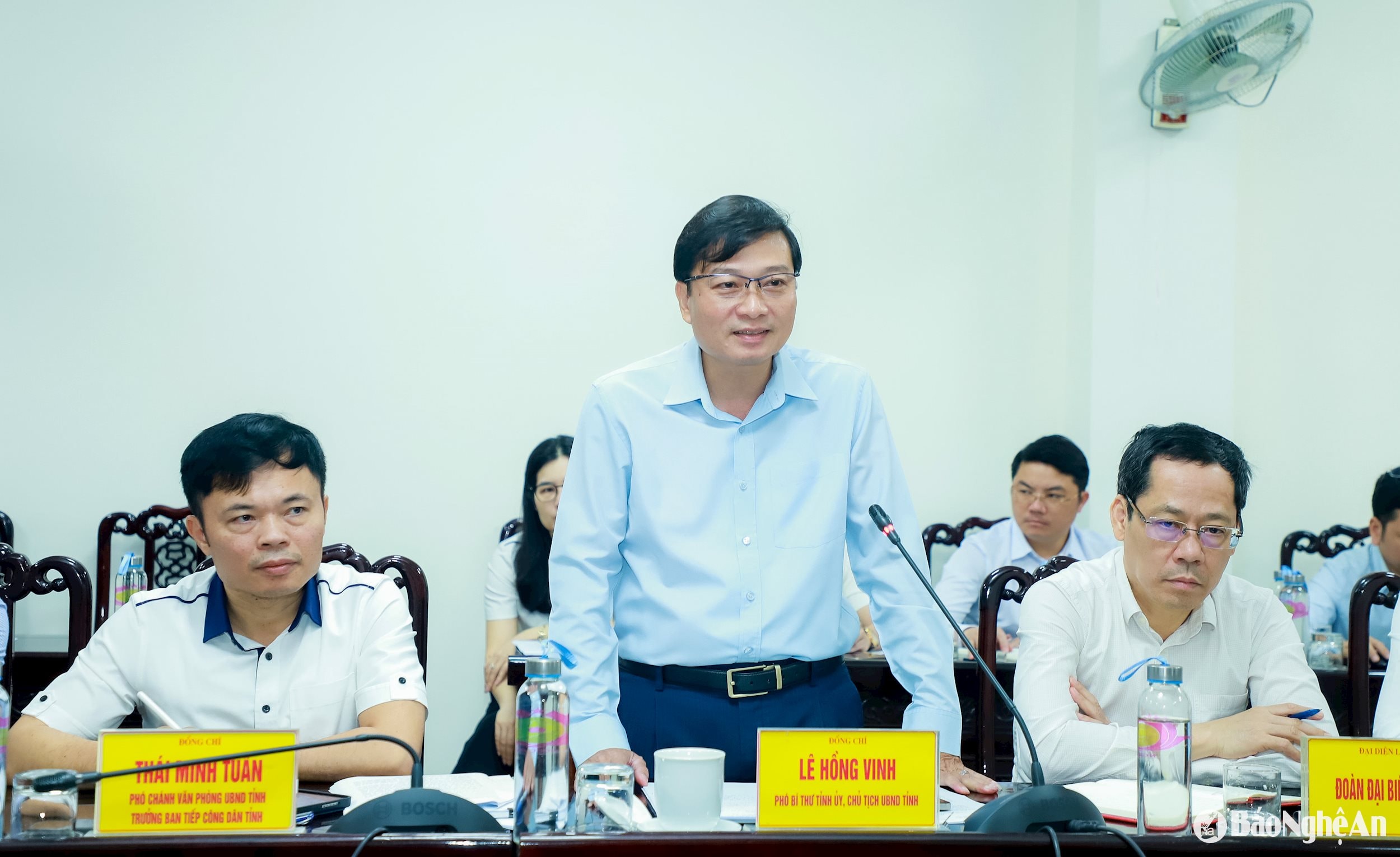 Chủ tịch UBND tỉnh Nghệ An Lê Hồng Vinh