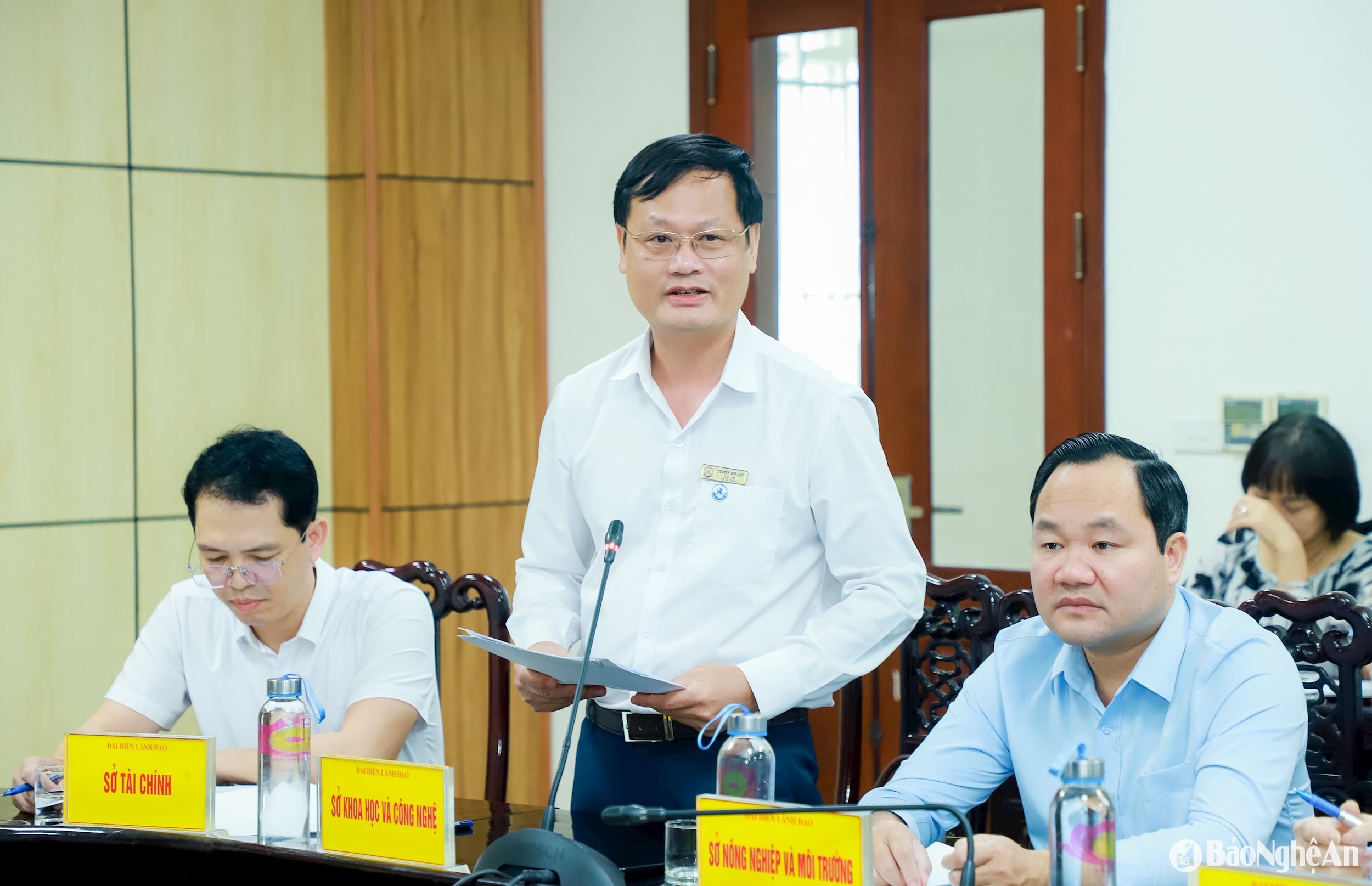 Giám đốc Sở Khoa học và Công nghệ Nghệ An Nguyễn Quý Linh