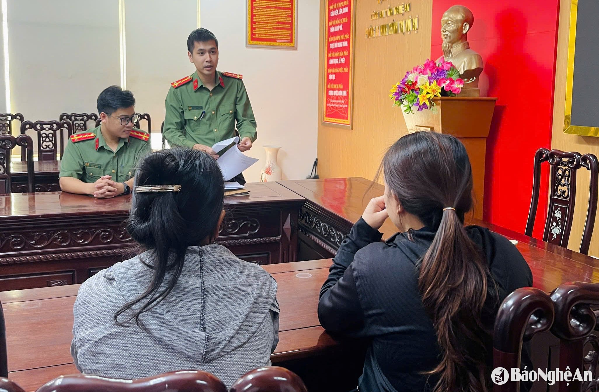doi tuong dang bat coc