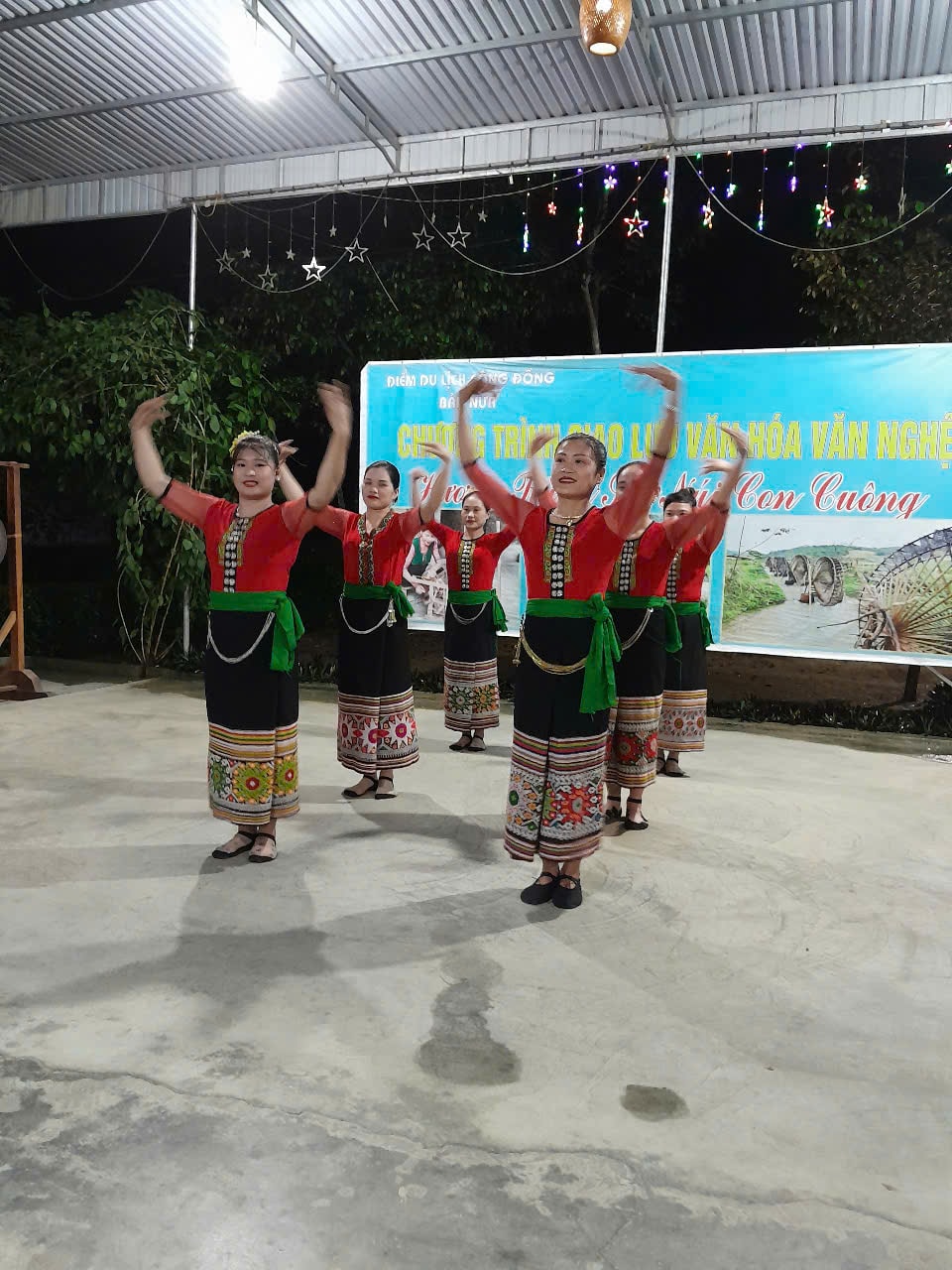 CLB dân ca dân tôc Thái bản Nưa. Ảnh: CSCC