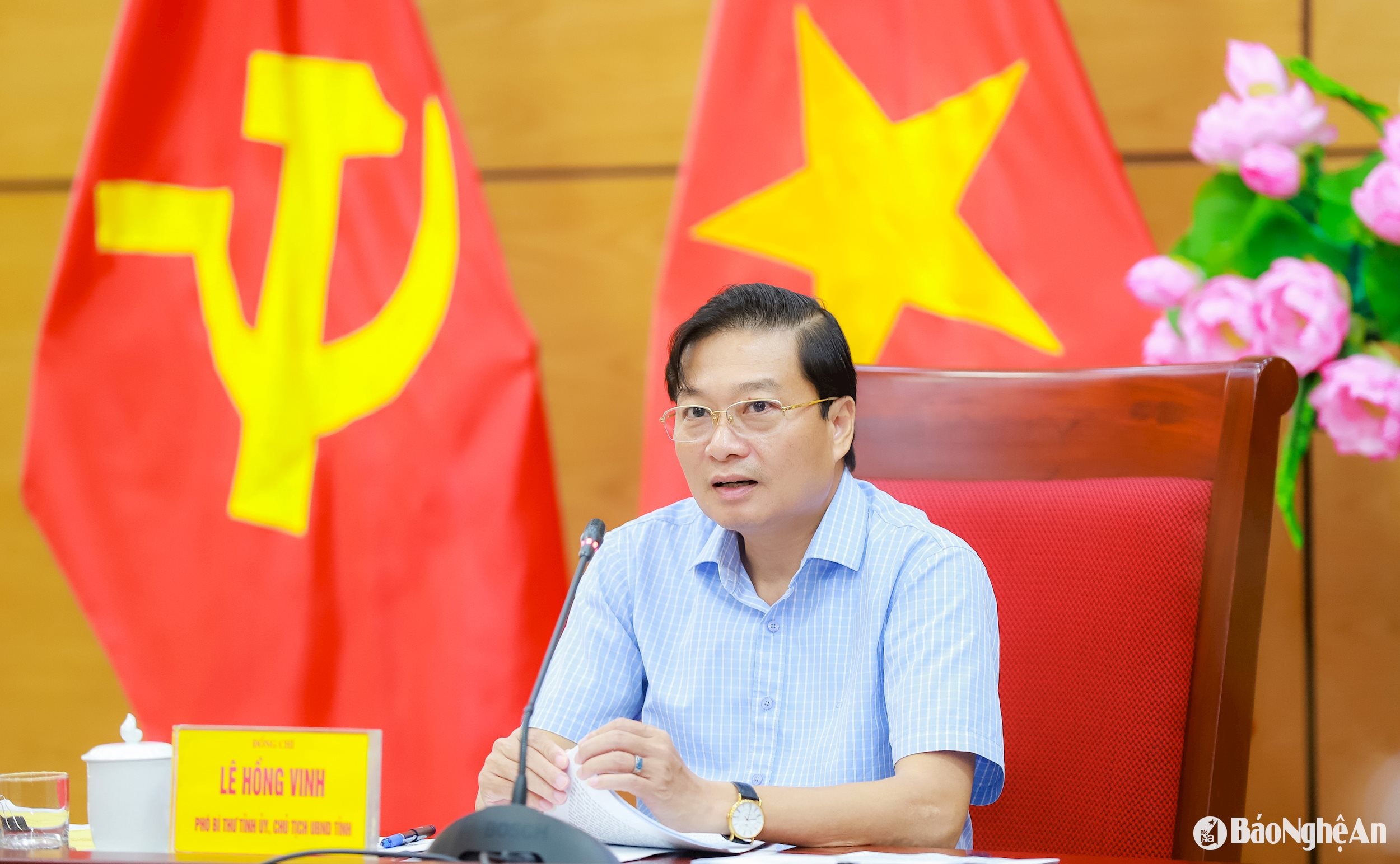 Lê Hồng Vinh - Phó Bí thư Tỉnh ủy, Chủ tịch UBND tỉnh
