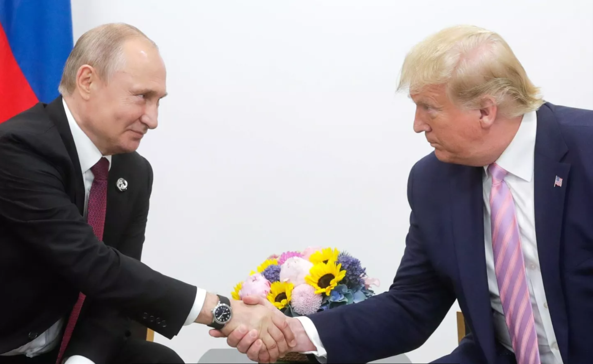 ông trump gặp ông putin sau chuyến đi saudi arabia