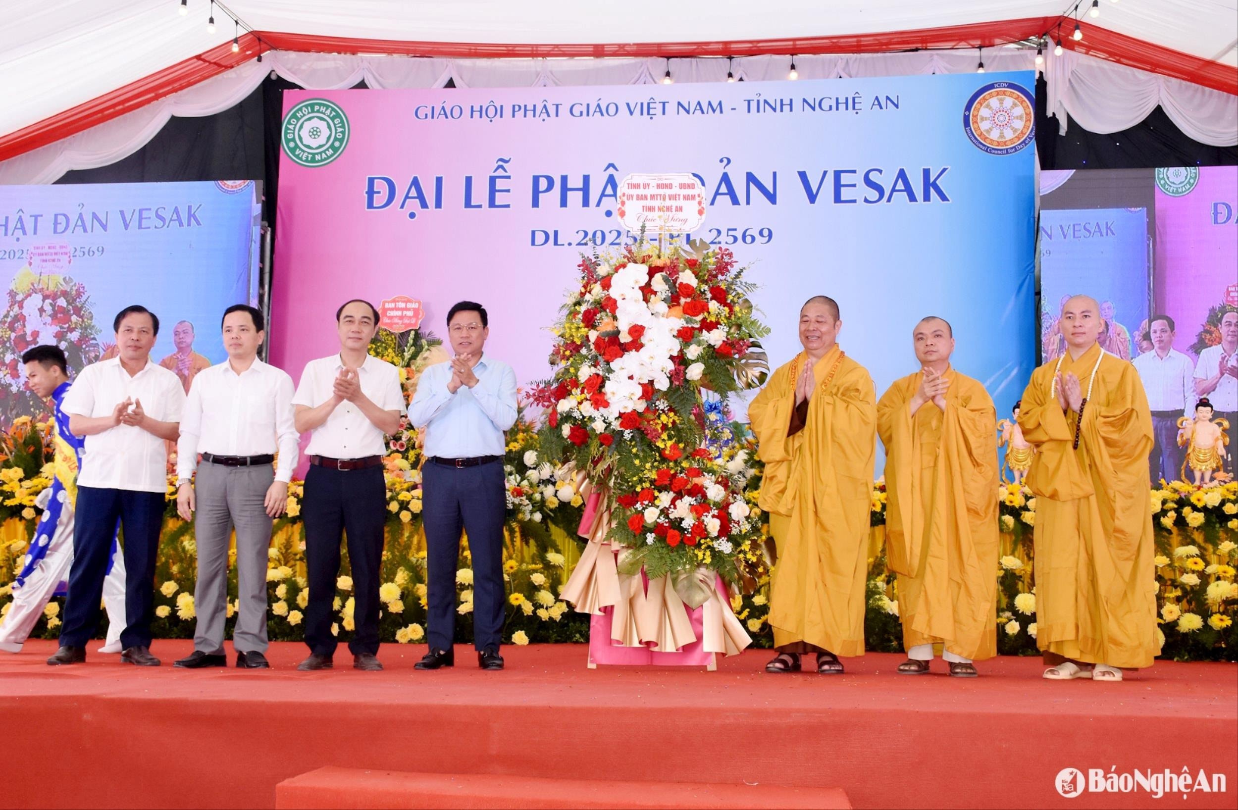 Phật giáo Việt Nam tỉnh Nghệ An tổ chức Đại lễ Phật đản năm 2025 - Phật lịch 2569