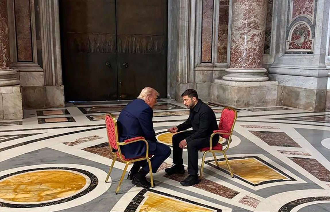 trump nói với zelensky là nga mạnh hơn