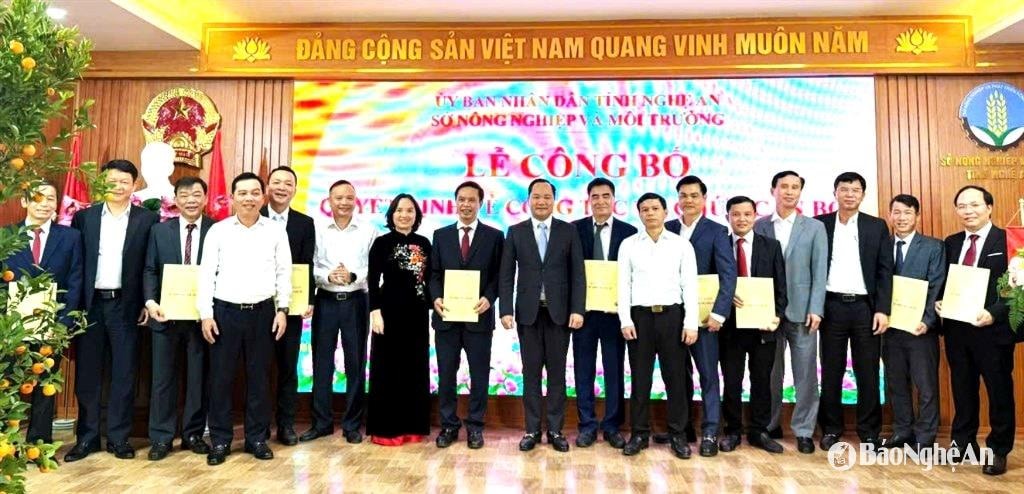 Sau sát nhập, Sở Nông nghiệp và Môi trường đã kiện toàn bộ máy tổ chức, bổ nhiệm lãnh đạo các phòng nên hoạt động rất hiệu quả. Ảnh: VPS