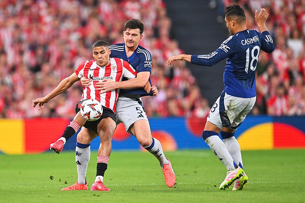 Athletic Bilbao 0-3 Manchester United, Europa League Semi-Final: Red Devils Take Big First-Leg Lead - In Pics