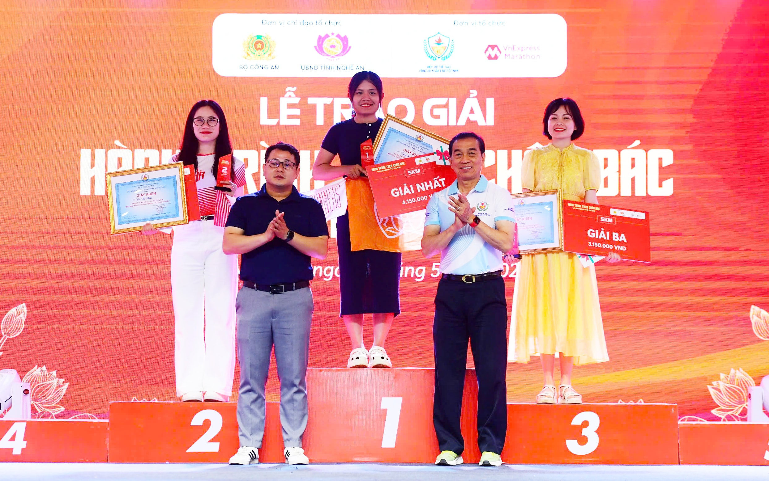 giải nhất 5km nữ