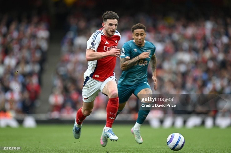 Rice không thể giúp Arsenal có kết quả tốt trước Bourmouth