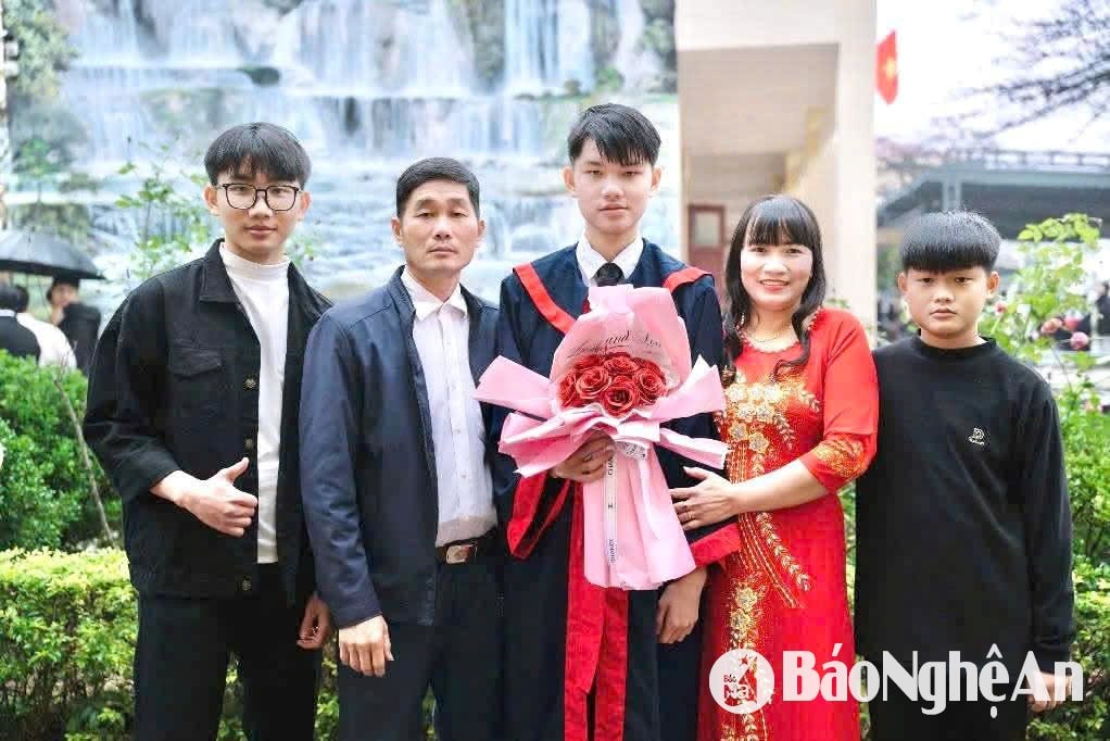 Gia đình em Nguyễn Đưc sLuowng