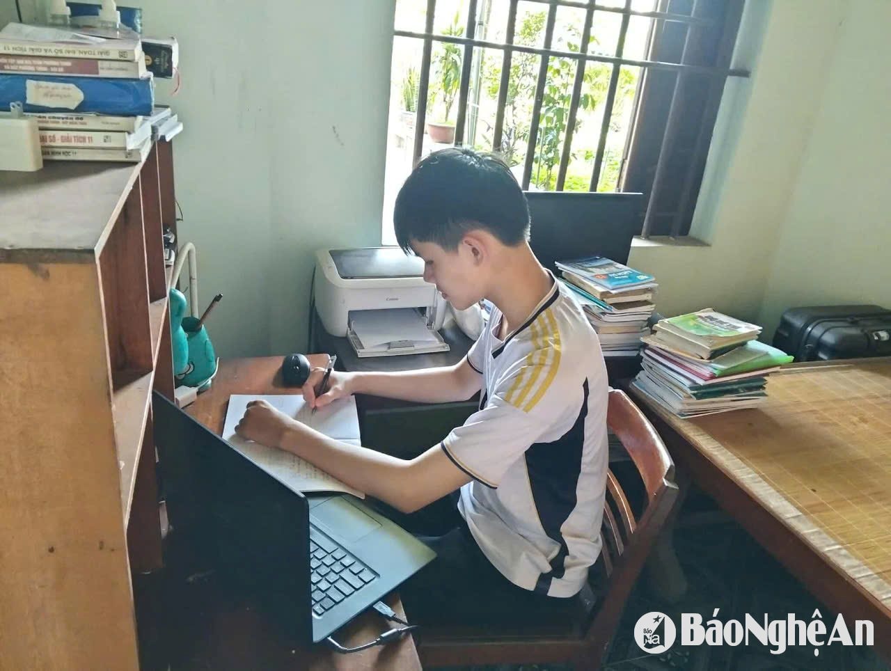 Học sinh Nguyễn Đức Lương có nhiều thành tích