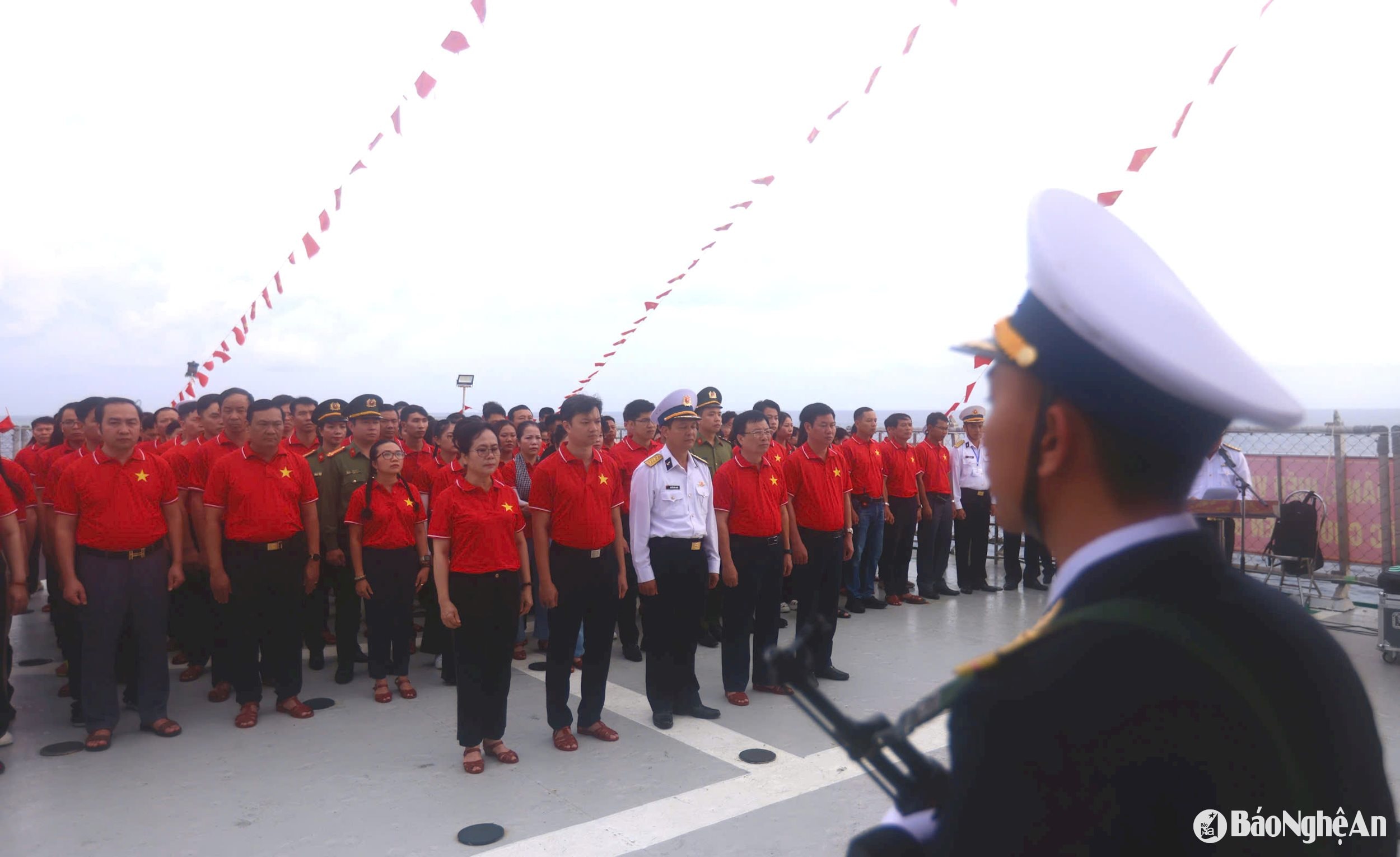 Tưởng niệm các chiến sỹ tại đạo gạc ma.2