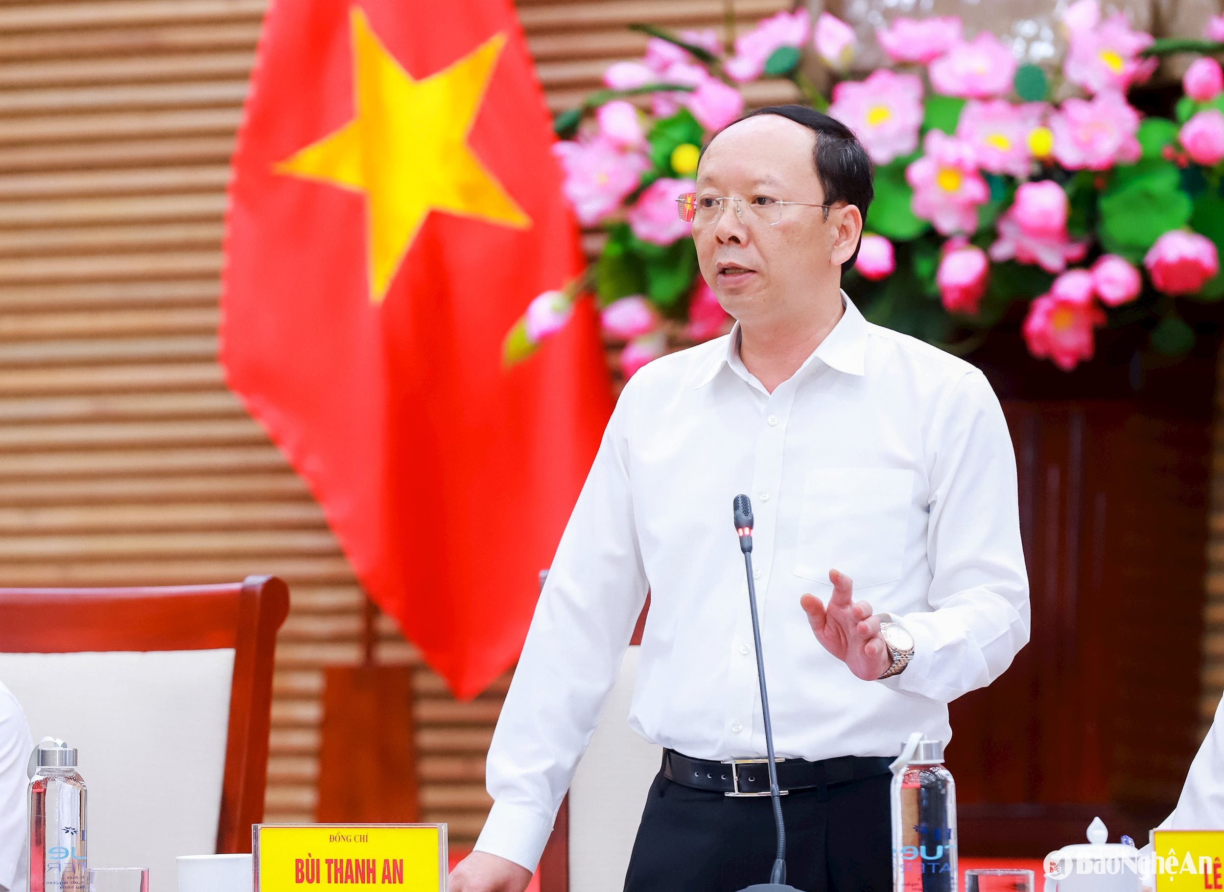 Bùi Thanh An - Ủy viên Ban Thường vụ Tỉnh ủy, Phó Chủ tịch Thường trực UBND tỉnh