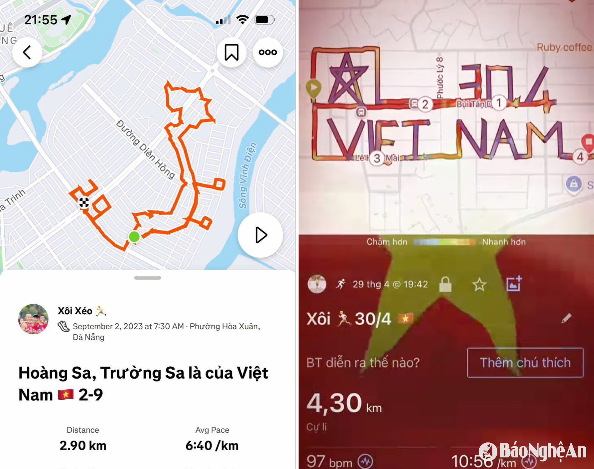 vẽ bằng map chạy Ảnh NVCC
