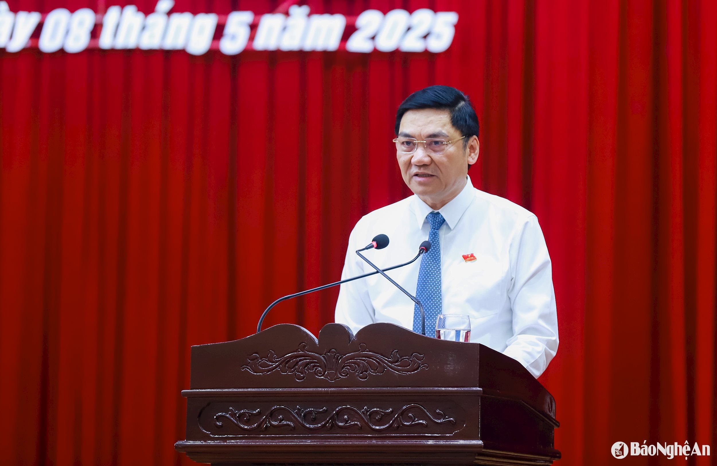 Hoàng Nghĩa Hiếu - Phó Bí thư Thường trực Tỉnh ủy, Chủ tịch HĐND tỉnh