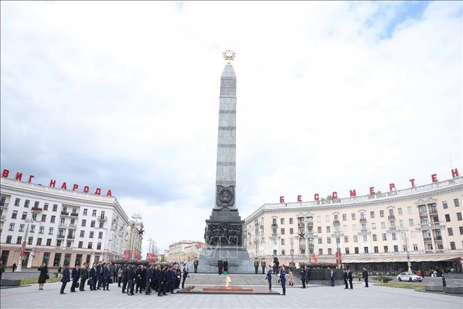 Tổng Bí thư Tô Lâm: Vun đắp tình hữu nghị Việt Nam-Belarus ngày càng bền chặt- Ảnh 4. Tổng Bí thư Tô Lâm: Vun đắp tình hữu nghị Việt Nam-Belarus ngày càng bền chặt- Ảnh 4.