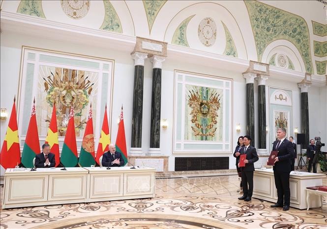 Mở ra không gian chiến lược mới cho hợp tác song phương Việt Nam - Belarus- Ảnh 7. Mở ra không gian chiến lược mới cho hợp tác song phương Việt Nam - Belarus- Ảnh 7.