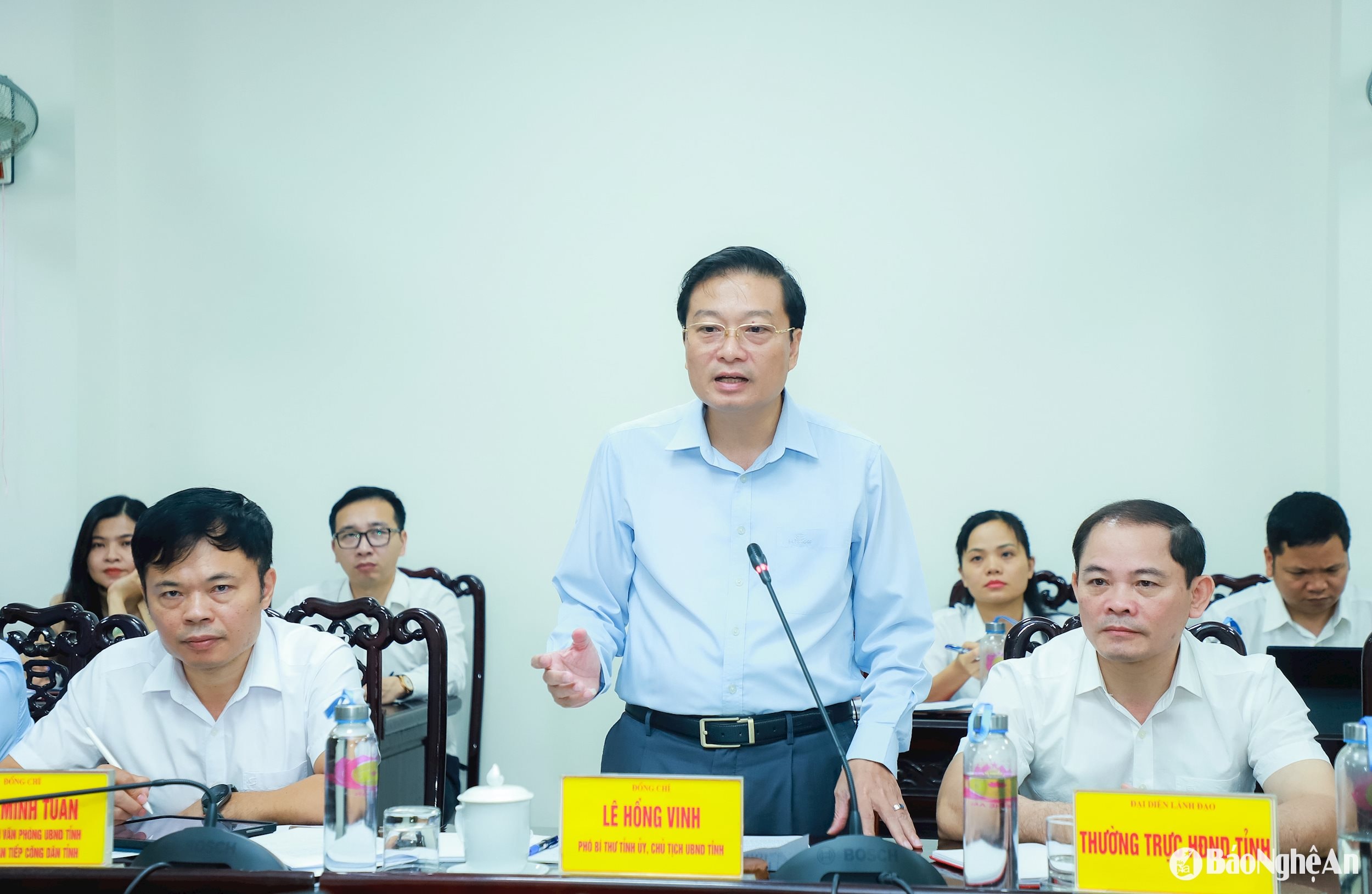 Chủ tịch UBND tỉnh Nghệ An Lê Hồng Vinh