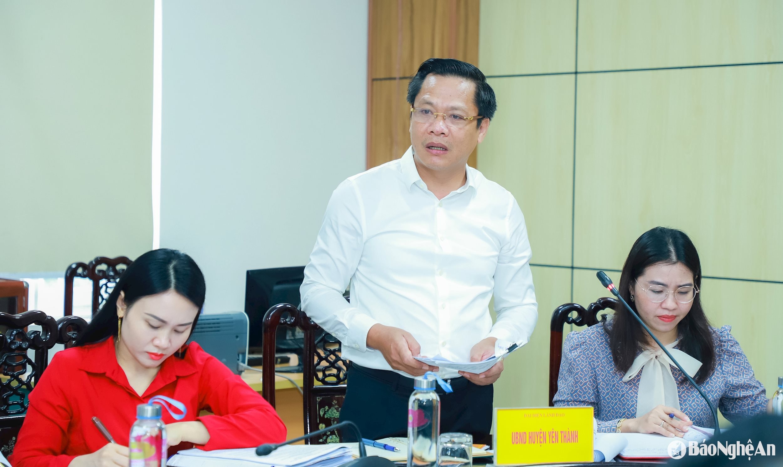 Chủ tịch UBND huyện Yên Thành Vũ Tuấn Dũng