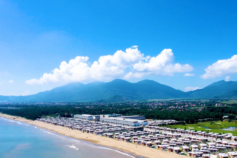 Ngắm khu du lịch biển Xuân Thành từ trên cao | Báo Hà Tĩnh - Tin tức Hà Tĩnh mới nhất, tin nhanh Hà Tĩnh 24h