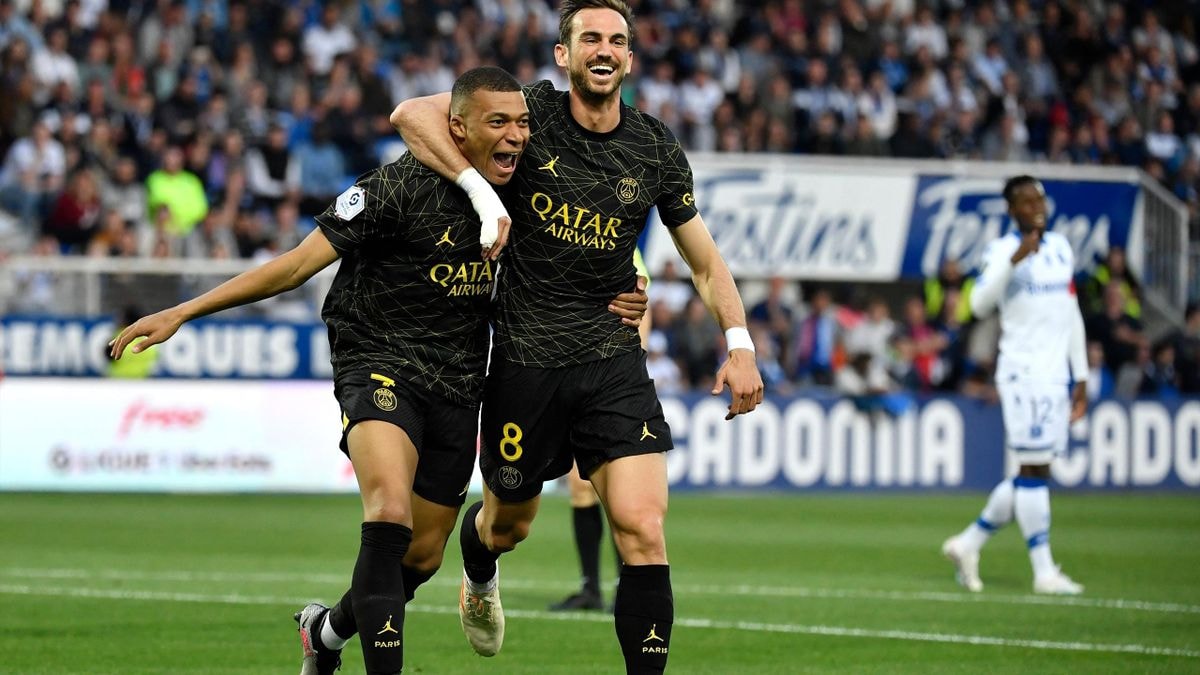 AJ Auxerre 1-2 PSG: Kylian Mbappe at the double as Paris Saint-Germain edge closer to Ligue 1 title - TNT Sports