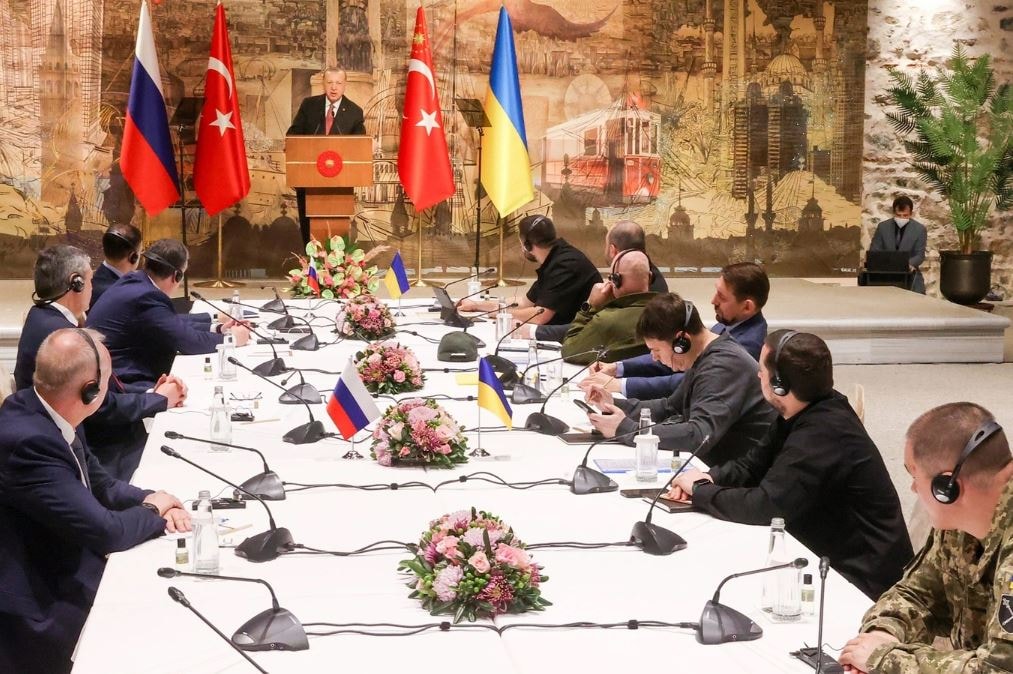phái đoàn nga ukraine đàm phán năm 2022
